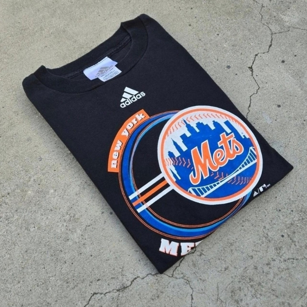 Vintage New York Mets t shirt 2003 Majestic Tag Made in USA Size Mens XL